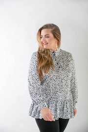 Bluse mit Leo - Print Tara - Wildflowers44