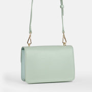 1036 - 567 - 474gFair produzierte Handtasche Tricolor Pitea in aqua shades/gold von Seidenfelt - Wildflowers