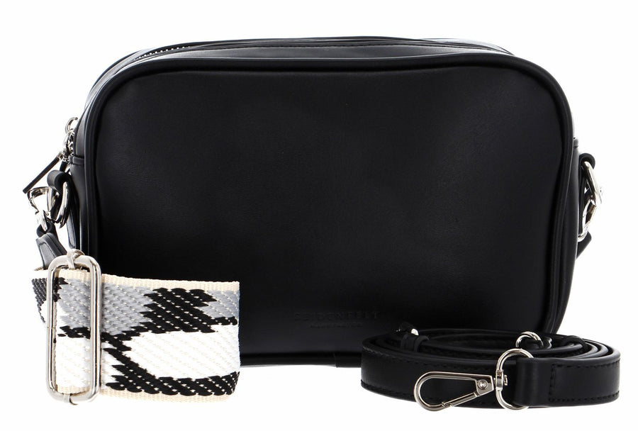 1036 - 495 - 01Fair produzierte Hede Box Crossbody schwarz von Seidenfelt - Wildflowers