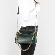 1044 - 508 - 05gFair produzierte Tasche Skals Pochette in beige von Seidenfelt - Wildflowers