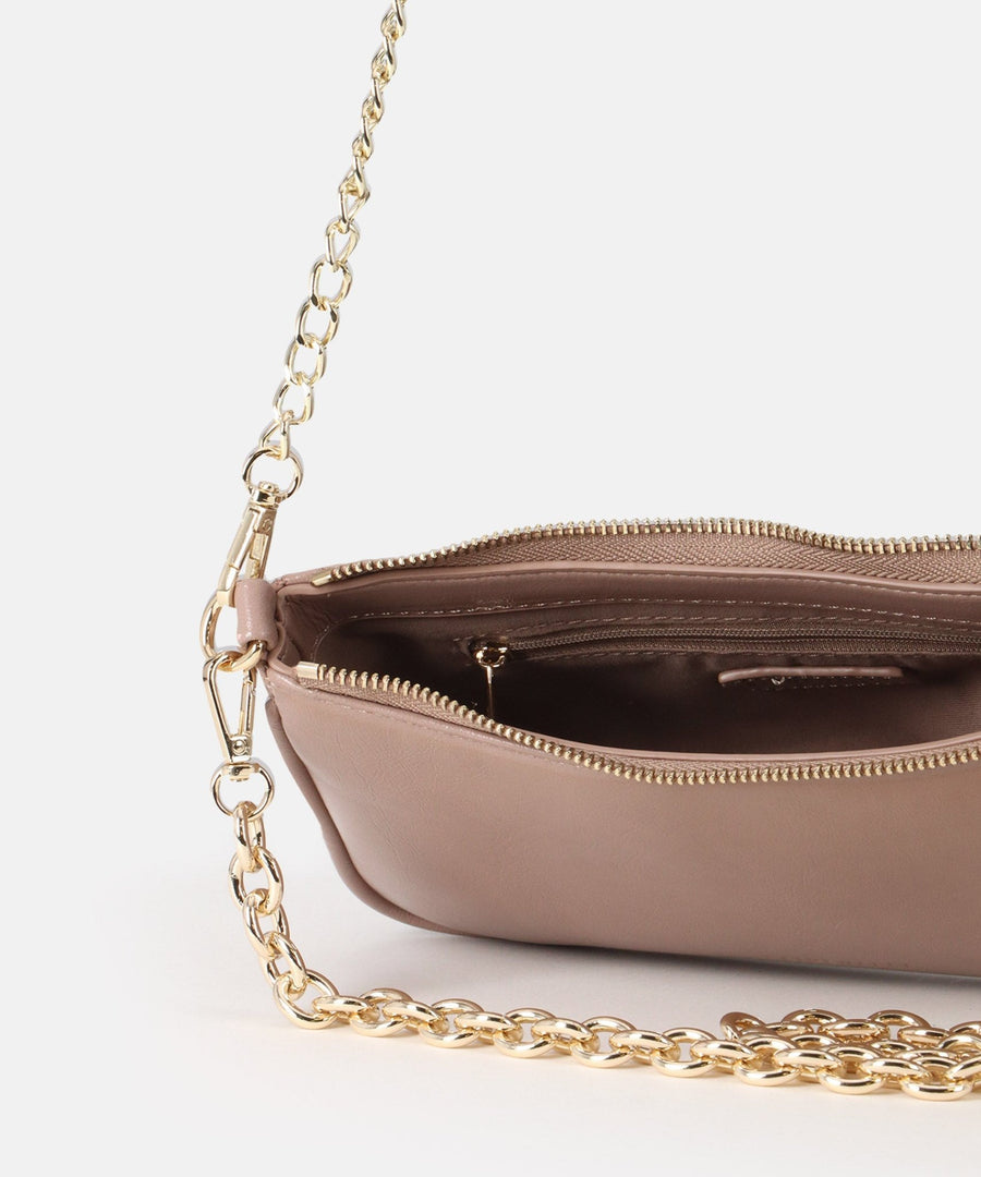 1044 - 508 - 05gFair produzierte Tasche Skals Pochette in beige von Seidenfelt - Wildflowers