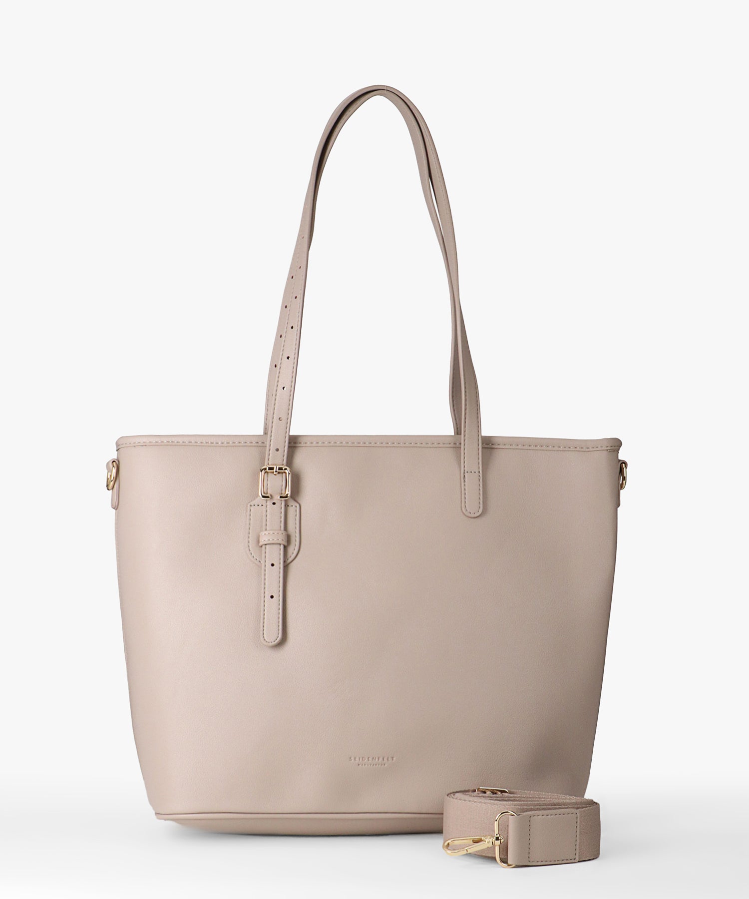 1038 - 569 - 332gFair produzierter, eleganter Shopper Heby von Seidenfelt - WildflowersBeige