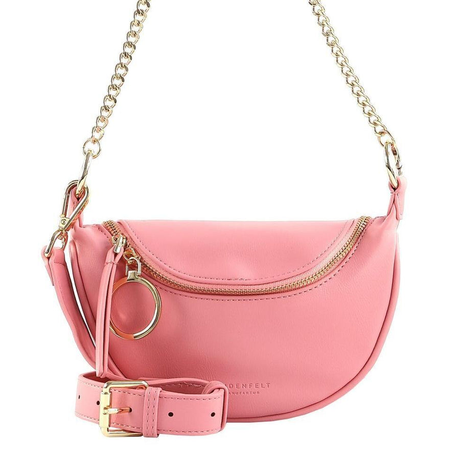 1025 - 283_281gFair produzierter, sportlicher Crossbody Bag Skien von Seidenfelt - Wildflowersbubble gum/gold