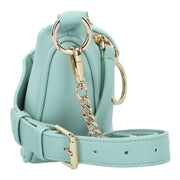 1025 - 283Fair produzierter, sportlicher Crossbody Bag Skien von Seidenfelt - Wildflowersaqua mint/gold