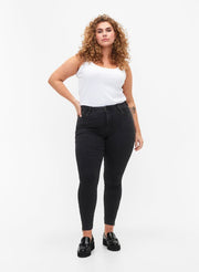 J10181AKurzgröße Jeans grau Denim Skinny Jluna Zizzi - Wildflowers44/30"Grau