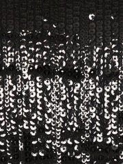 Ärmelloses Shirt mit Pailetten Via Appia Due - Wildflowers44Schwarz