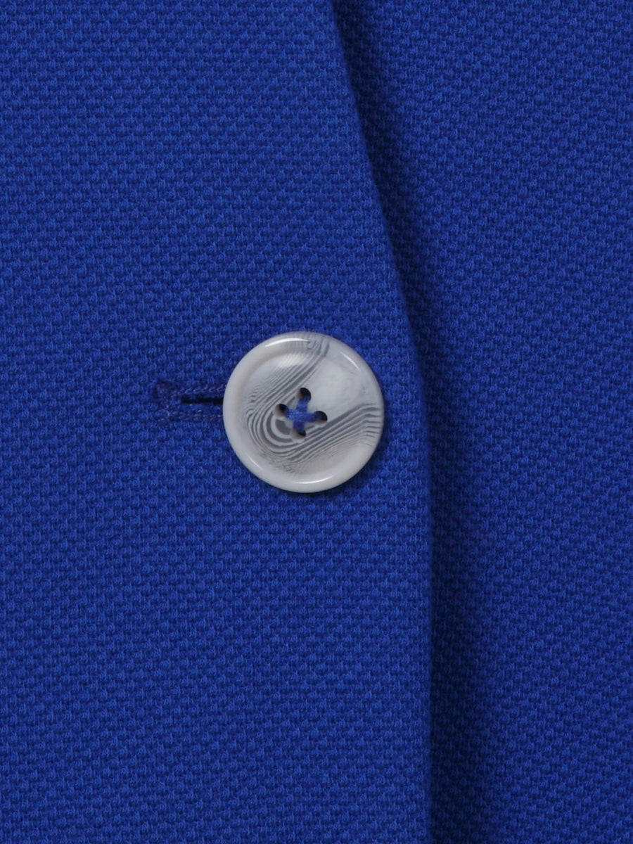 663864Blauer Blazer mit 3 Knöpfen Via Appia Due - Wildflowers44Blau