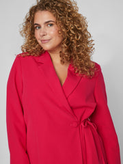 14084799Blazer Kleid Langarm Vimya - Wildflowers44Rot