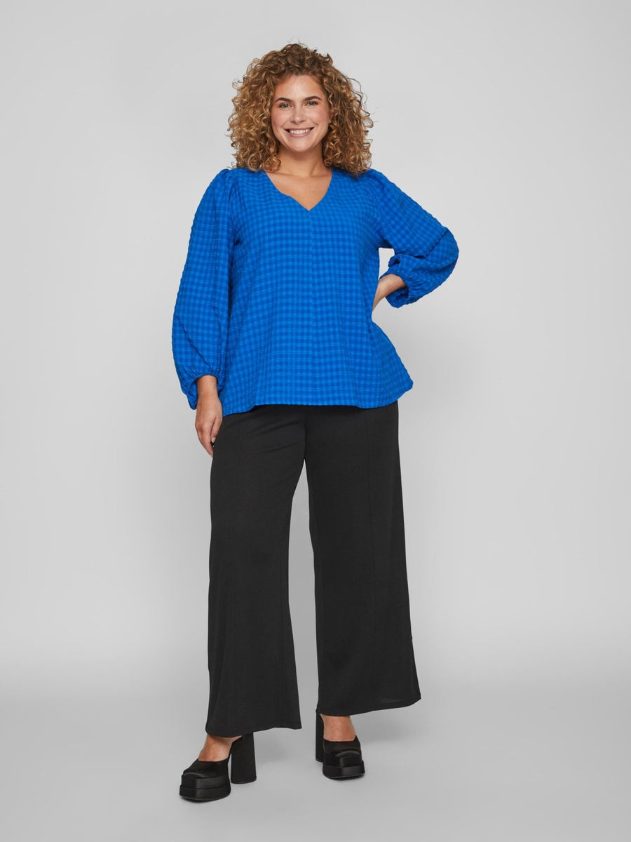 14092935Bluse Vipec Blau - Wildflowers46Blau