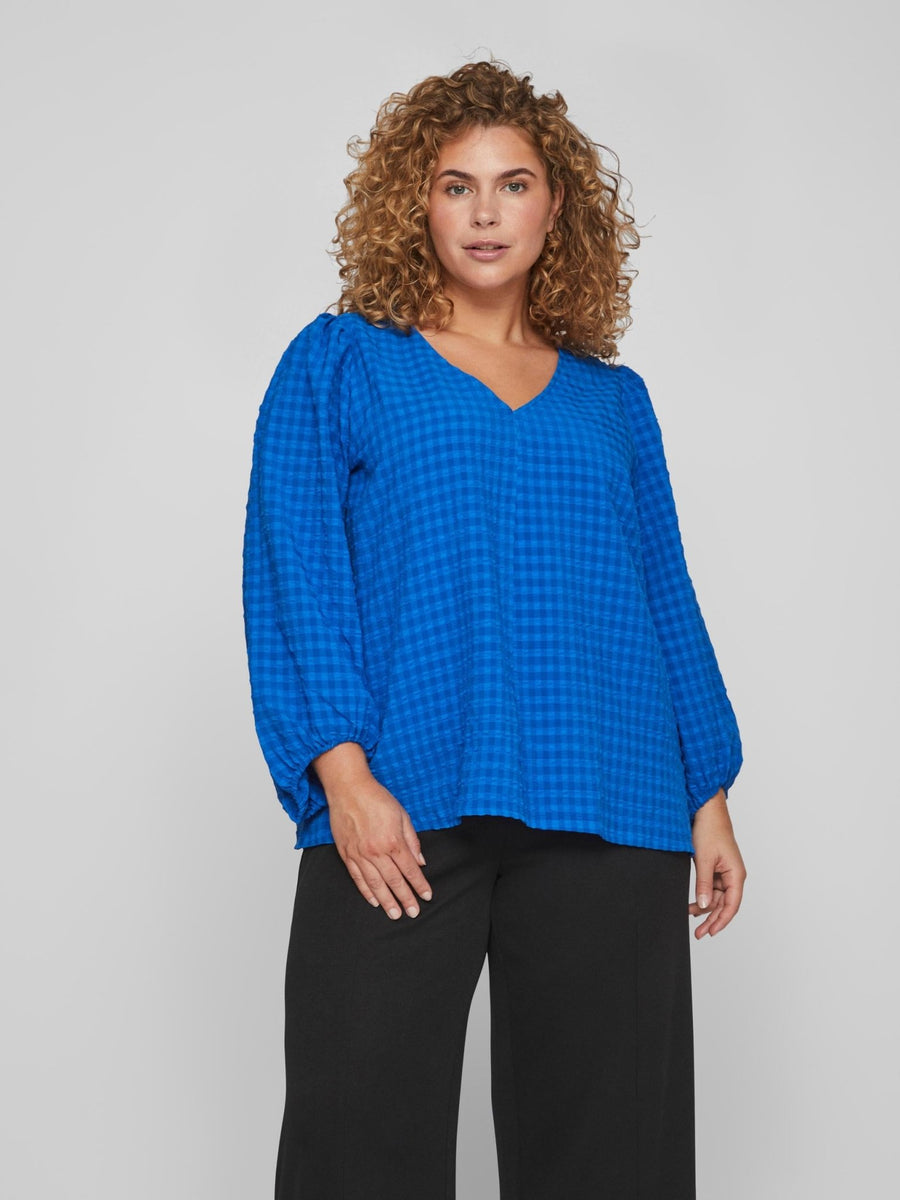 14092935Bluse Vipec Blau - Wildflowers46Blau