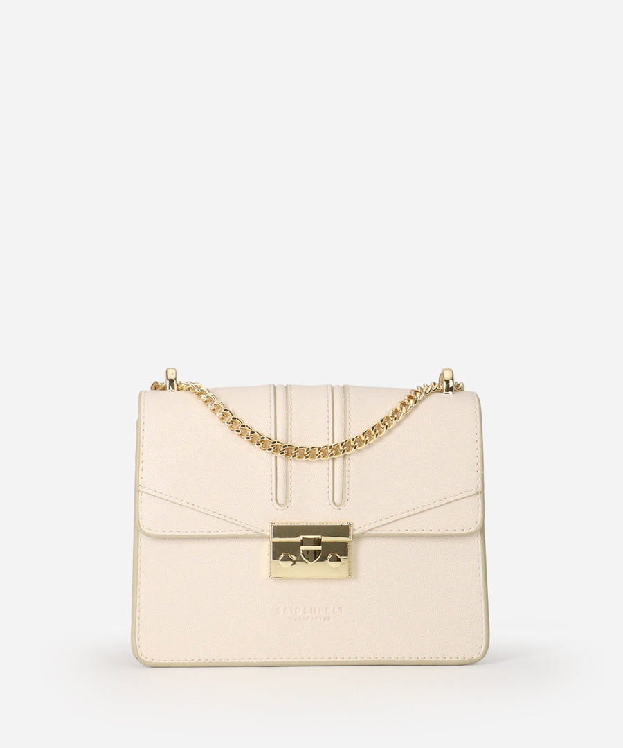 1003-54-01g-2Fair produzierte Tasche Roros beige - WildflowersCreme/gold