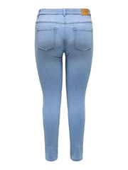 15313220Helle Straight leg Jeans Caraugusta - Wildflowers44Mittelblau