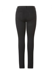 7000007High Waist Skinny Jeans Schwarz - Wildflowers44Schwarz