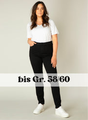 7000007High Waist Skinny Jeans Schwarz - Wildflowers44Schwarz