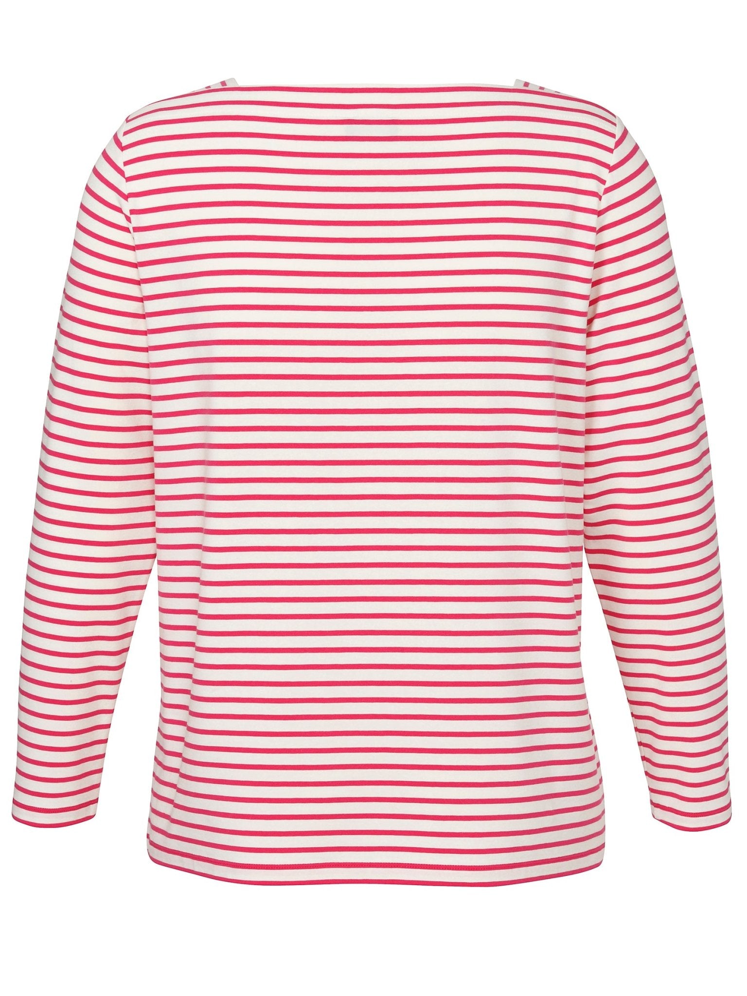 Langärmliges T-Shirt mit pinken Streifen - Wildflowers44
