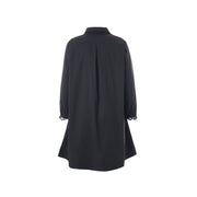S236864Langbluse Petra mit Broderie Anglaise - WildflowersS (42/44)Schwarz