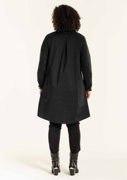 S236864Langbluse Petra mit Broderie Anglaise - WildflowersS (42/44)Schwarz