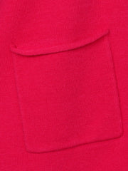 Pinke Strickjacke mit Knöpfen Via Appia Due - Wildflowers44Pink