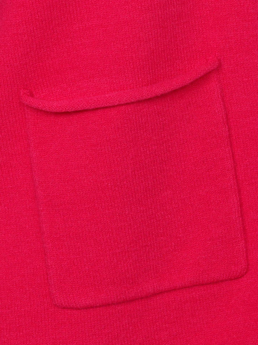 Pinke Strickjacke mit Knöpfen Via Appia Due - Wildflowers44Pink