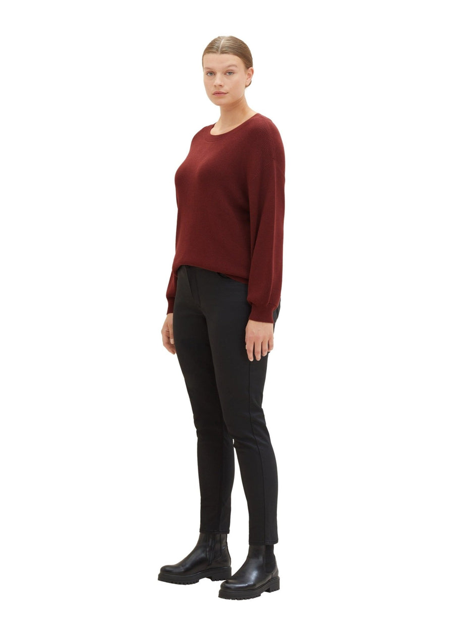 1040041Pullover Tom Tailor Rostbraun - Wildflowers44Rostbraun