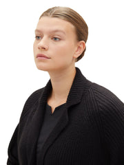 1041168Raglan Cardigan Schwarz - Wildflowers44Schwarz