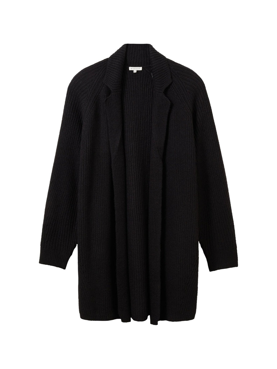 1041168Raglan Cardigan Schwarz - Wildflowers44Schwarz