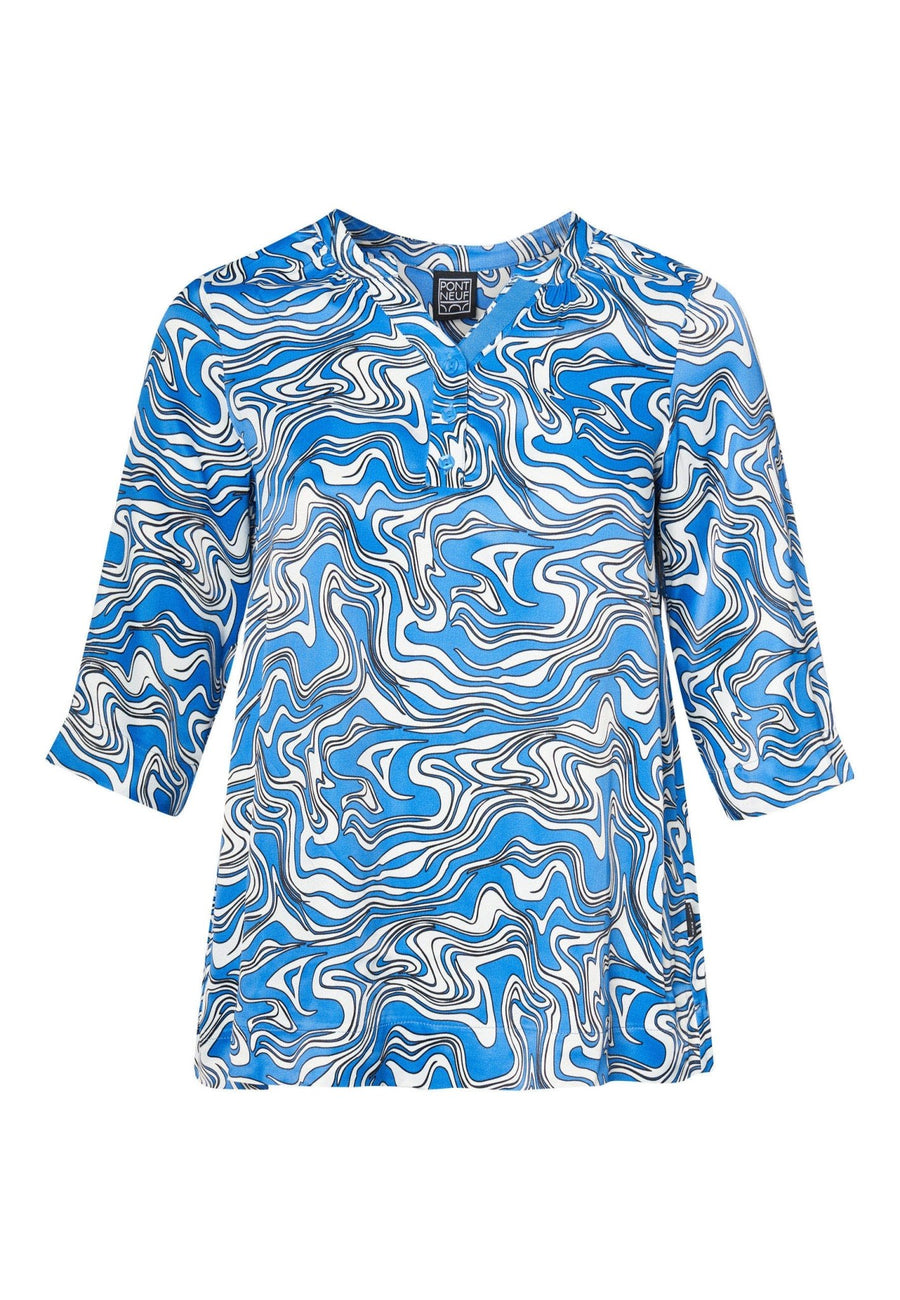 44031135Schlupfbluse mit V-Ausschnitt Francy Tea - WildflowersS (42)