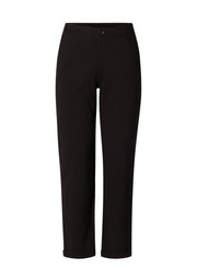 7000081Schwarze Viskose Hose mit schmalen Bein Yoella - Wildflowers44Schwarz
