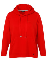 2461710Sweatshirt Love rot Frapp - Wildflowers44Rot