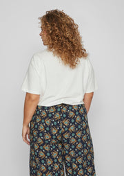14092956T-Shirt mit Rundhals Ausschnitt Visybill - Wildflowers46Blau