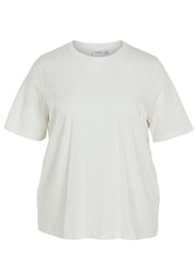 14092956T-Shirt mit Rundhals Ausschnitt Visybill - Wildflowers44Weiß