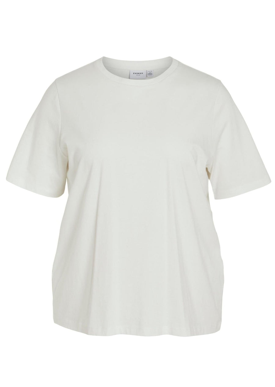 14092956T-Shirt mit Rundhals Ausschnitt Visybill - Wildflowers44Weiß